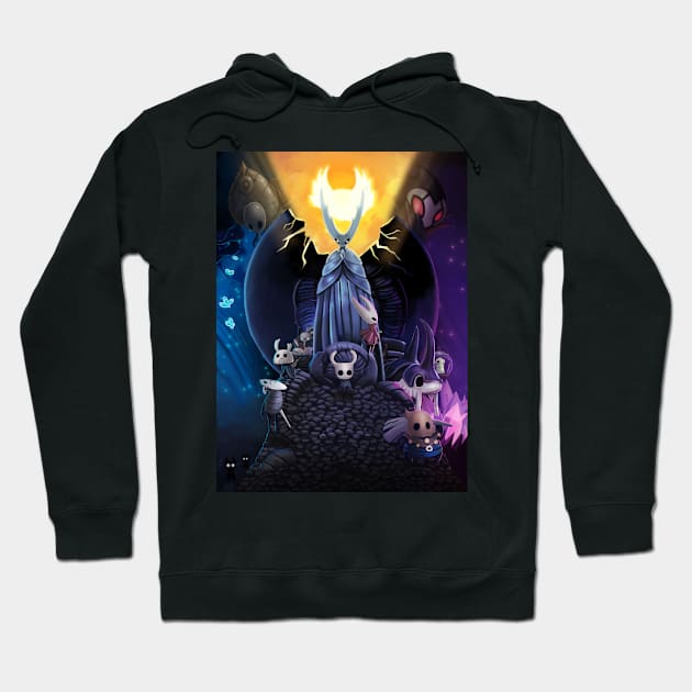 Hollow Knight poster Hoodie by bside7715